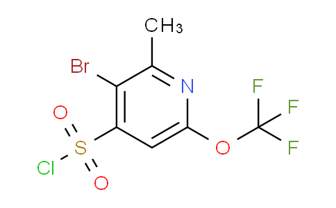 AM185462 | 1804579-29-0 | 3-Bromo-2-methyl-6-(trifluoromethoxy)pyridine-4-sulfonyl chloride