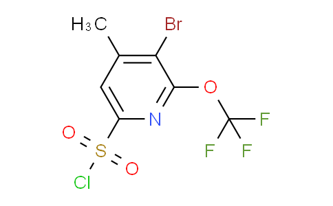 AM185463 | 1806083-54-4 | 3-Bromo-4-methyl-2-(trifluoromethoxy)pyridine-6-sulfonyl chloride
