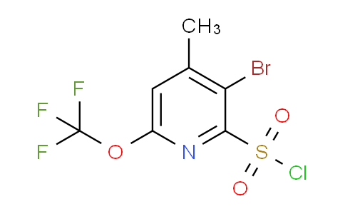 AM185464 | 1804579-79-0 | 3-Bromo-4-methyl-6-(trifluoromethoxy)pyridine-2-sulfonyl chloride