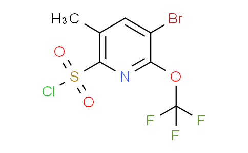 AM185467 | 1803952-13-7 | 3-Bromo-5-methyl-2-(trifluoromethoxy)pyridine-6-sulfonyl chloride