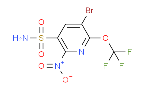 AM185468 | 1804568-84-0 | 3-Bromo-6-nitro-2-(trifluoromethoxy)pyridine-5-sulfonamide