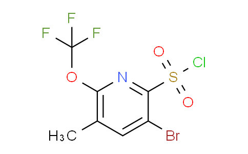 AM185469 | 1804567-50-7 | 3-Bromo-5-methyl-6-(trifluoromethoxy)pyridine-2-sulfonyl chloride