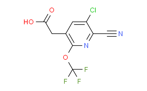 AM185471 | 1806196-52-0 | 3-Chloro-2-cyano-6-(trifluoromethoxy)pyridine-5-acetic acid