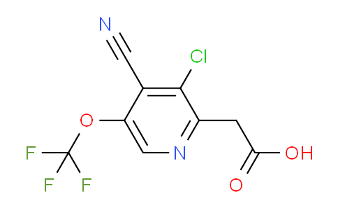 AM185473 | 1803655-28-8 | 3-Chloro-4-cyano-5-(trifluoromethoxy)pyridine-2-acetic acid