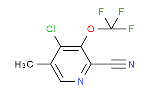 AM185481 | 1804547-00-9 | 4-Chloro-2-cyano-5-methyl-3-(trifluoromethoxy)pyridine
