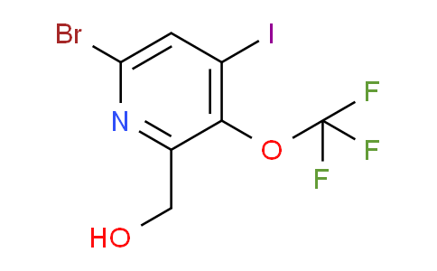 AM185488 | 1806214-66-3 | 6-Bromo-4-iodo-3-(trifluoromethoxy)pyridine-2-methanol