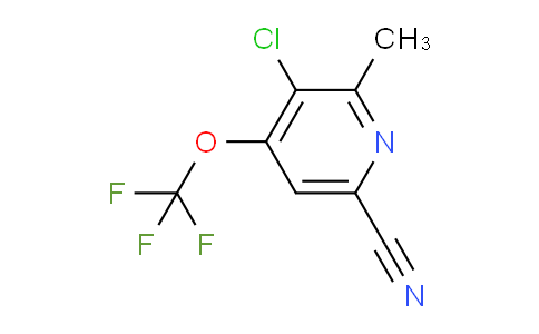 AM185489 | 1804365-75-0 | 3-Chloro-6-cyano-2-methyl-4-(trifluoromethoxy)pyridine