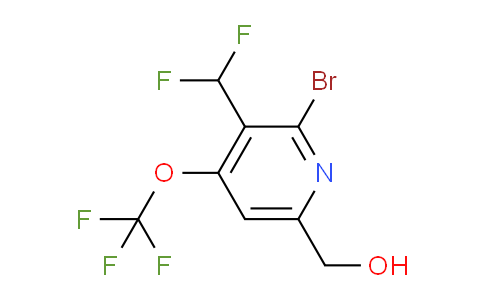 AM185497 | 1803640-08-5 | 2-Bromo-3-(difluoromethyl)-4-(trifluoromethoxy)pyridine-6-methanol