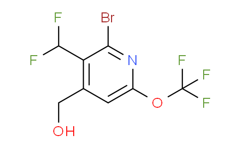 AM185498 | 1804615-46-0 | 2-Bromo-3-(difluoromethyl)-6-(trifluoromethoxy)pyridine-4-methanol
