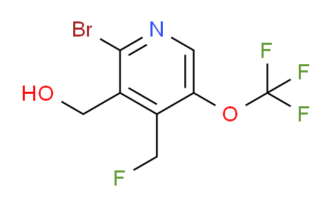 AM185502 | 1804572-63-1 | 2-Bromo-4-(fluoromethyl)-5-(trifluoromethoxy)pyridine-3-methanol