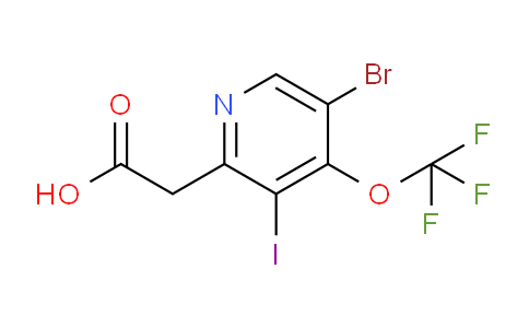 AM185503 | 1806128-55-1 | 5-Bromo-3-iodo-4-(trifluoromethoxy)pyridine-2-acetic acid