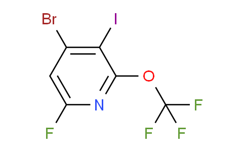 AM185510 | 1803986-93-7 | 4-Bromo-6-fluoro-3-iodo-2-(trifluoromethoxy)pyridine