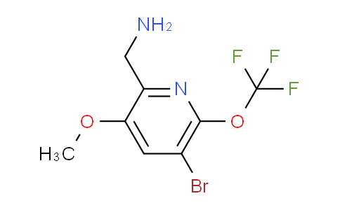 AM185514 | 1804566-30-0 | 2-(Aminomethyl)-5-bromo-3-methoxy-6-(trifluoromethoxy)pyridine