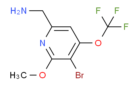 AM185515 | 1803683-00-2 | 6-(Aminomethyl)-3-bromo-2-methoxy-4-(trifluoromethoxy)pyridine