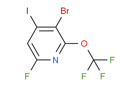 AM185517 | 1804579-54-1 | 3-Bromo-6-fluoro-4-iodo-2-(trifluoromethoxy)pyridine
