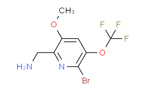 AM185519 | 1803997-94-5 | 2-(Aminomethyl)-6-bromo-3-methoxy-5-(trifluoromethoxy)pyridine