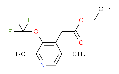 AM18552 | 1803912-94-8 | Ethyl 2,5-dimethyl-3-(trifluoromethoxy)pyridine-4-acetate