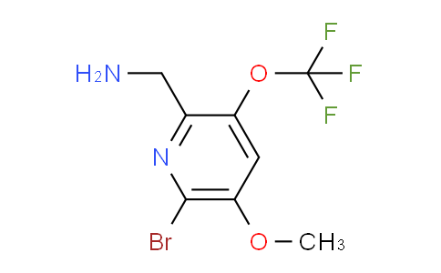 AM185521 | 1804566-79-7 | 2-(Aminomethyl)-6-bromo-5-methoxy-3-(trifluoromethoxy)pyridine