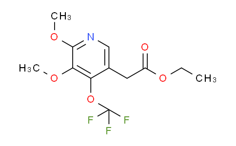 AM18553 | 1804595-94-5 | Ethyl 2,3-dimethoxy-4-(trifluoromethoxy)pyridine-5-acetate