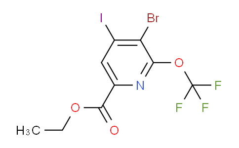 AM185531 | 1803970-08-2 | Ethyl 3-bromo-4-iodo-2-(trifluoromethoxy)pyridine-6-carboxylate