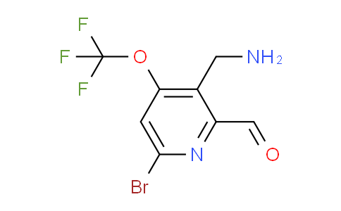 AM185533 | 1803950-41-5 | 3-(Aminomethyl)-6-bromo-4-(trifluoromethoxy)pyridine-2-carboxaldehyde