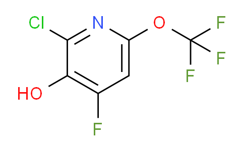 2-Chloro-4-fluoro-3-hydroxy-6-(trifluoromethoxy)pyridine