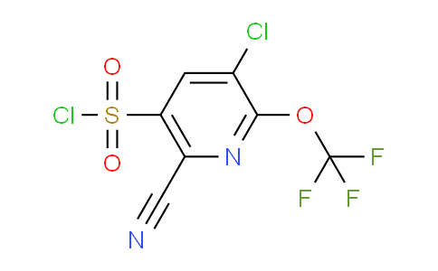 AM185554 | 1804362-06-8 | 3-Chloro-6-cyano-2-(trifluoromethoxy)pyridine-5-sulfonyl chloride