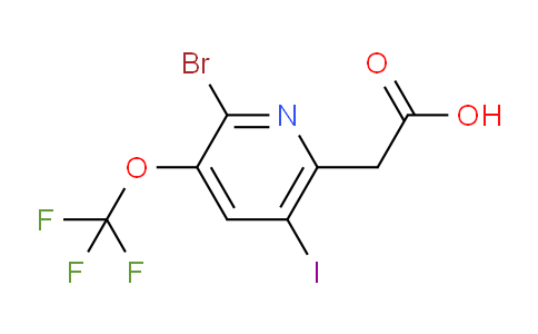 AM185559 | 1806128-27-7 | 2-Bromo-5-iodo-3-(trifluoromethoxy)pyridine-6-acetic acid