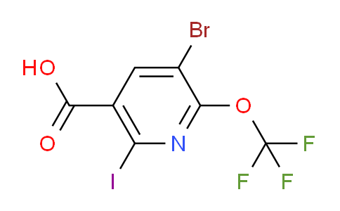 AM185568 | 1806127-16-1 | 3-Bromo-6-iodo-2-(trifluoromethoxy)pyridine-5-carboxylic acid