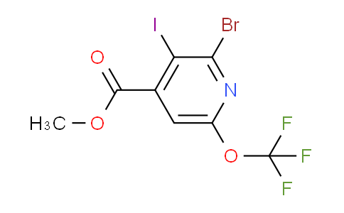 AM185571 | 1806127-23-0 | Methyl 2-bromo-3-iodo-6-(trifluoromethoxy)pyridine-4-carboxylate