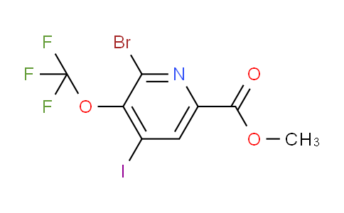 AM185574 | 1803675-15-1 | Methyl 2-bromo-4-iodo-3-(trifluoromethoxy)pyridine-6-carboxylate