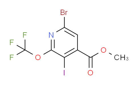 AM185579 | 1806223-00-6 | Methyl 6-bromo-3-iodo-2-(trifluoromethoxy)pyridine-4-carboxylate