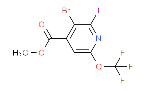 AM185583 | 1806215-79-1 | Methyl 3-bromo-2-iodo-6-(trifluoromethoxy)pyridine-4-carboxylate
