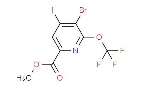 AM185584 | 1803990-07-9 | Methyl 3-bromo-4-iodo-2-(trifluoromethoxy)pyridine-6-carboxylate