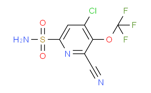 AM185585 | 1806160-97-3 | 4-Chloro-2-cyano-3-(trifluoromethoxy)pyridine-6-sulfonamide