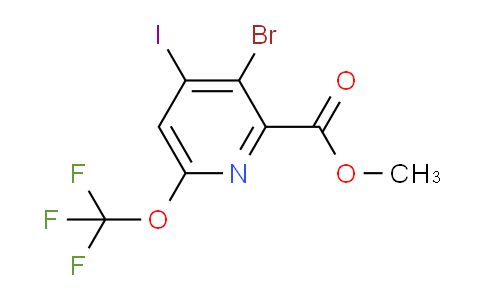 AM185586 | 1804595-51-4 | Methyl 3-bromo-4-iodo-6-(trifluoromethoxy)pyridine-2-carboxylate