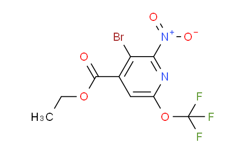 AM185588 | 1803638-93-8 | Ethyl 3-bromo-2-nitro-6-(trifluoromethoxy)pyridine-4-carboxylate