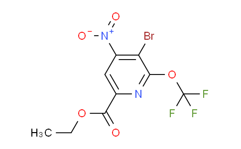 AM185590 | 1803638-98-3 | Ethyl 3-bromo-4-nitro-2-(trifluoromethoxy)pyridine-6-carboxylate