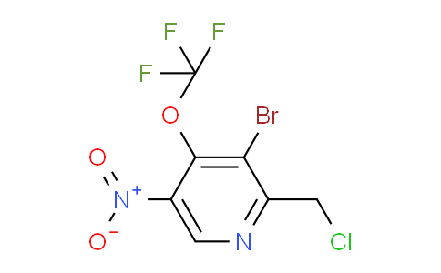 AM185596 | 1806090-98-1 | 3-Bromo-2-(chloromethyl)-5-nitro-4-(trifluoromethoxy)pyridine