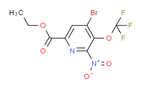 AM185598 | 1803913-72-5 | Ethyl 4-bromo-2-nitro-3-(trifluoromethoxy)pyridine-6-carboxylate