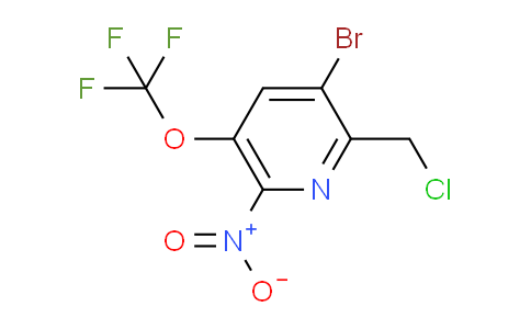 AM185599 | 1806200-22-5 | 3-Bromo-2-(chloromethyl)-6-nitro-5-(trifluoromethoxy)pyridine