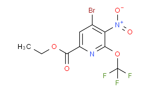 AM185604 | 1804004-41-8 | Ethyl 4-bromo-3-nitro-2-(trifluoromethoxy)pyridine-6-carboxylate