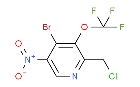 AM185609 | 1804652-84-3 | 4-Bromo-2-(chloromethyl)-5-nitro-3-(trifluoromethoxy)pyridine