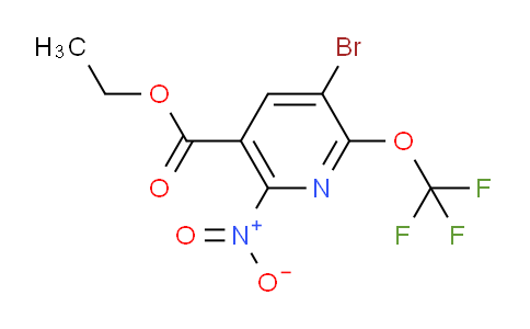 AM185610 | 1803639-11-3 | Ethyl 3-bromo-6-nitro-2-(trifluoromethoxy)pyridine-5-carboxylate