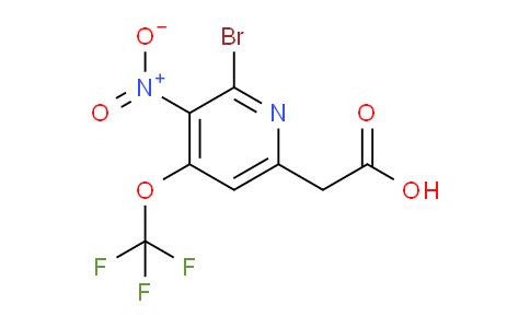 AM185613 | 1804004-53-2 | 2-Bromo-3-nitro-4-(trifluoromethoxy)pyridine-6-acetic acid