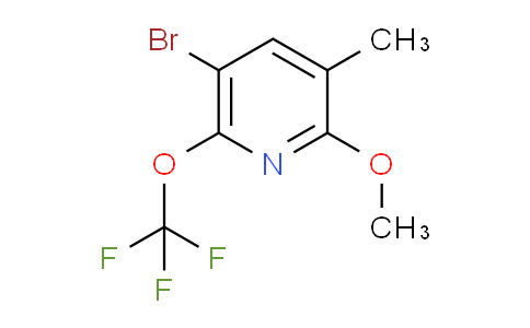 AM185615 | 1803479-15-3 | 5-Bromo-2-methoxy-3-methyl-6-(trifluoromethoxy)pyridine