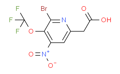AM185617 | 1803913-83-8 | 2-Bromo-4-nitro-3-(trifluoromethoxy)pyridine-6-acetic acid