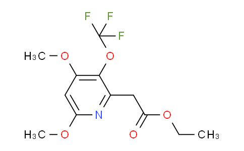 AM18562 | 1804520-96-4 | Ethyl 4,6-dimethoxy-3-(trifluoromethoxy)pyridine-2-acetate
