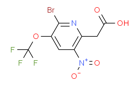 AM185620 | 1803464-52-9 | 2-Bromo-5-nitro-3-(trifluoromethoxy)pyridine-6-acetic acid