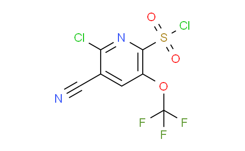 AM185628 | 1803933-78-9 | 2-Chloro-3-cyano-5-(trifluoromethoxy)pyridine-6-sulfonyl chloride